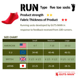 【RUN】Running Five Toe Socks
